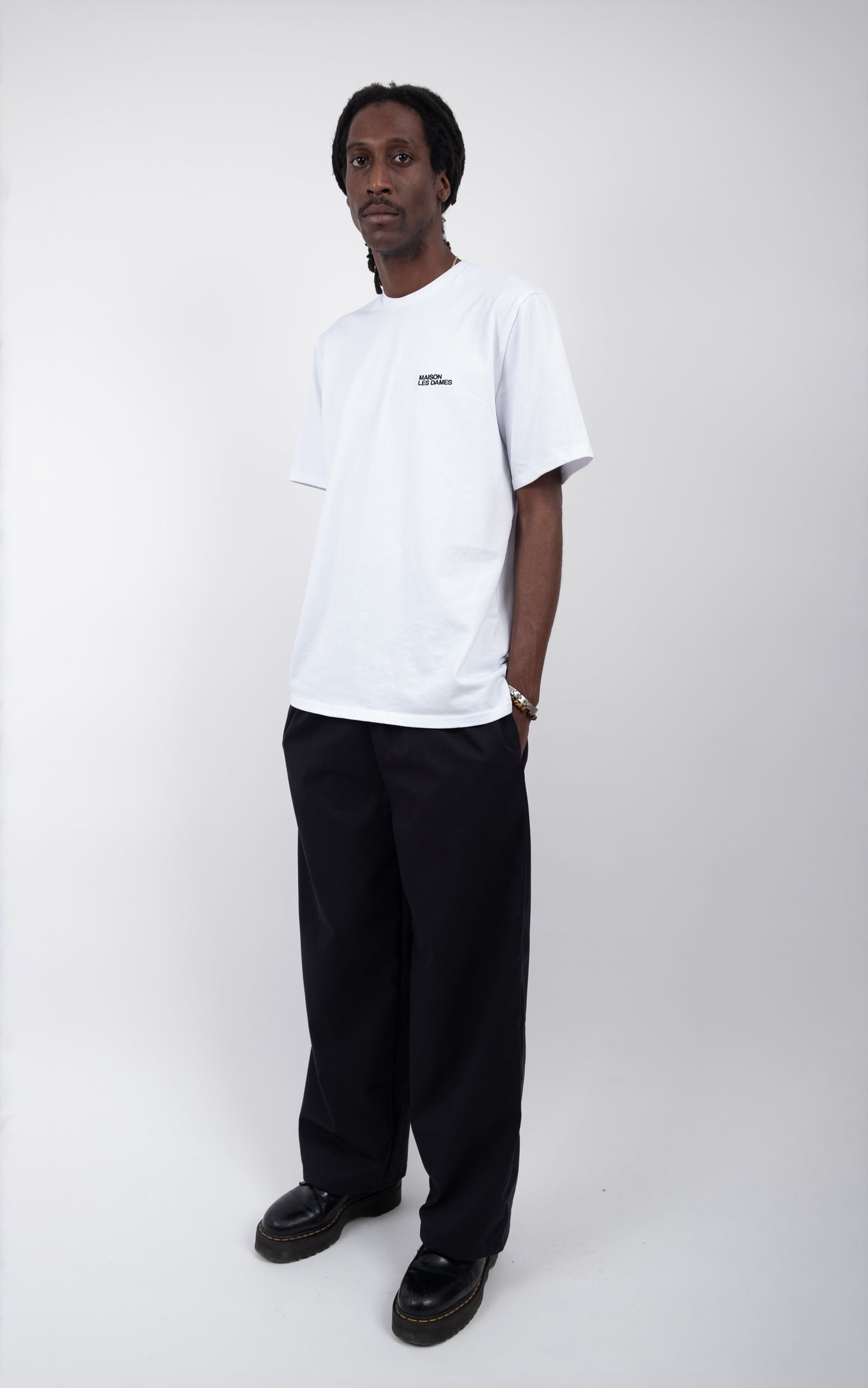 LE TEE SHIRT BRODÉ BLANC