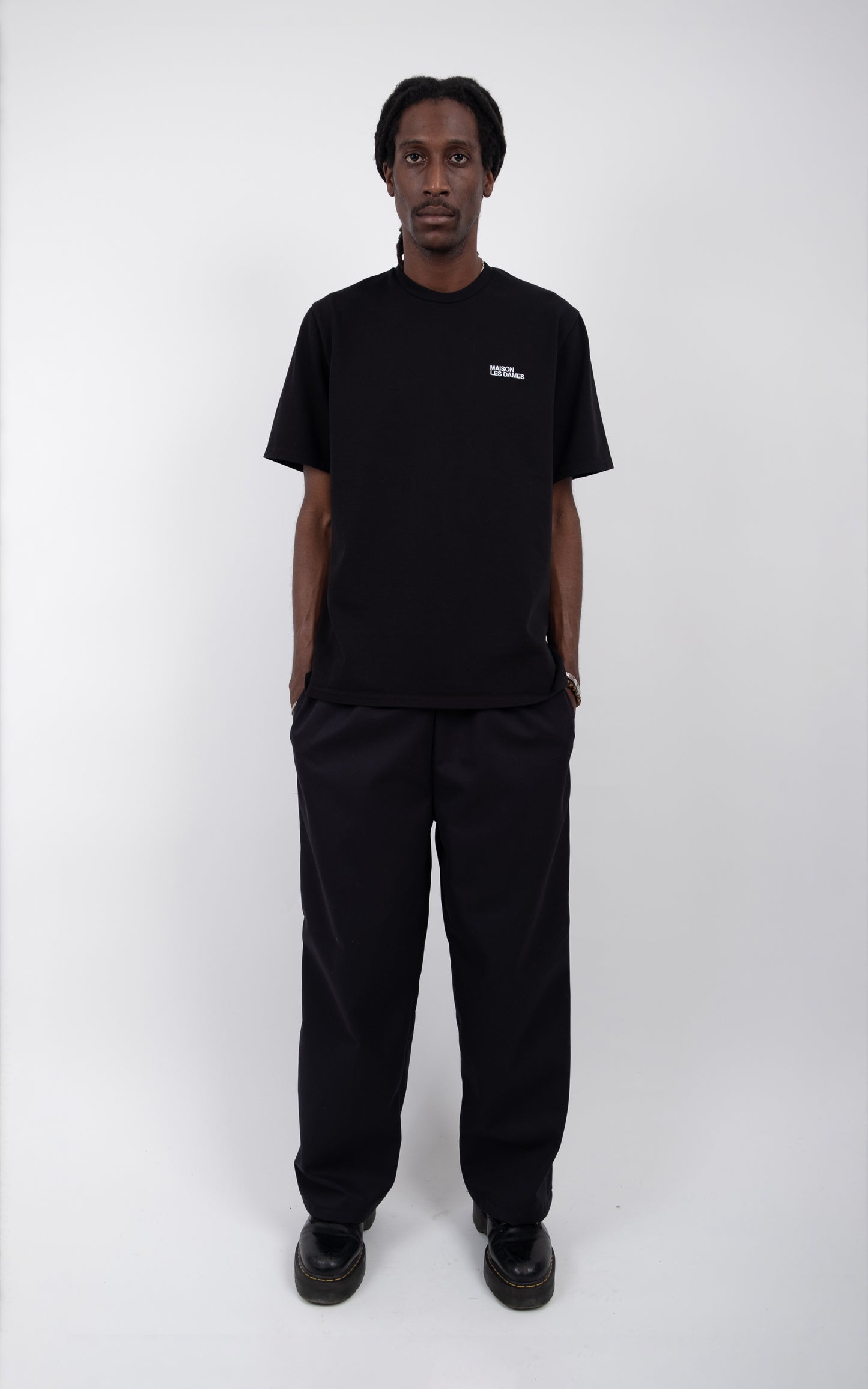 LE TEE-SHIRT BRODÉ NOIR