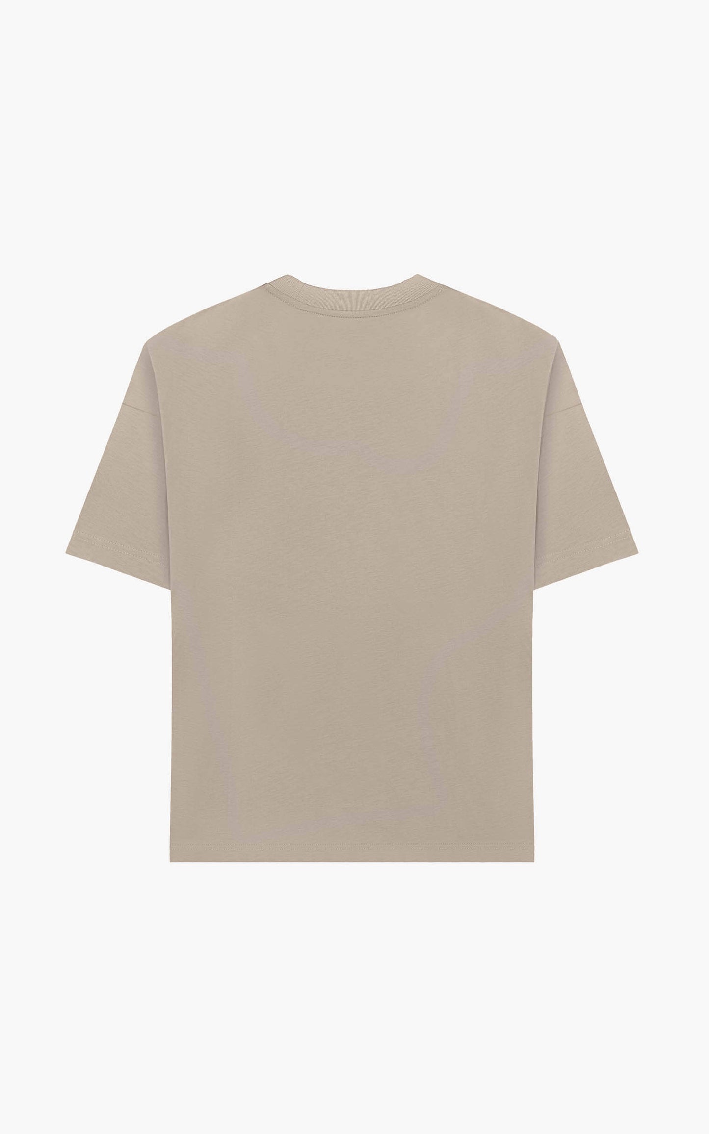TEE SHIRT DAME DE COEUR TAUPE