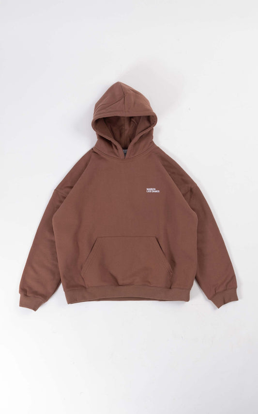 LE SWEAT BRODÉ MARRON