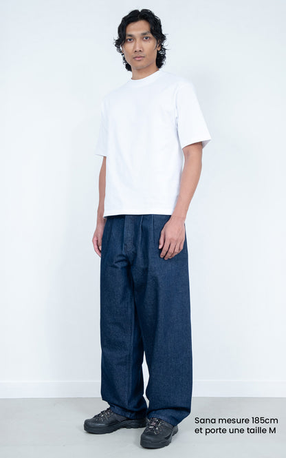 LE JEAN PLEATED BRUT