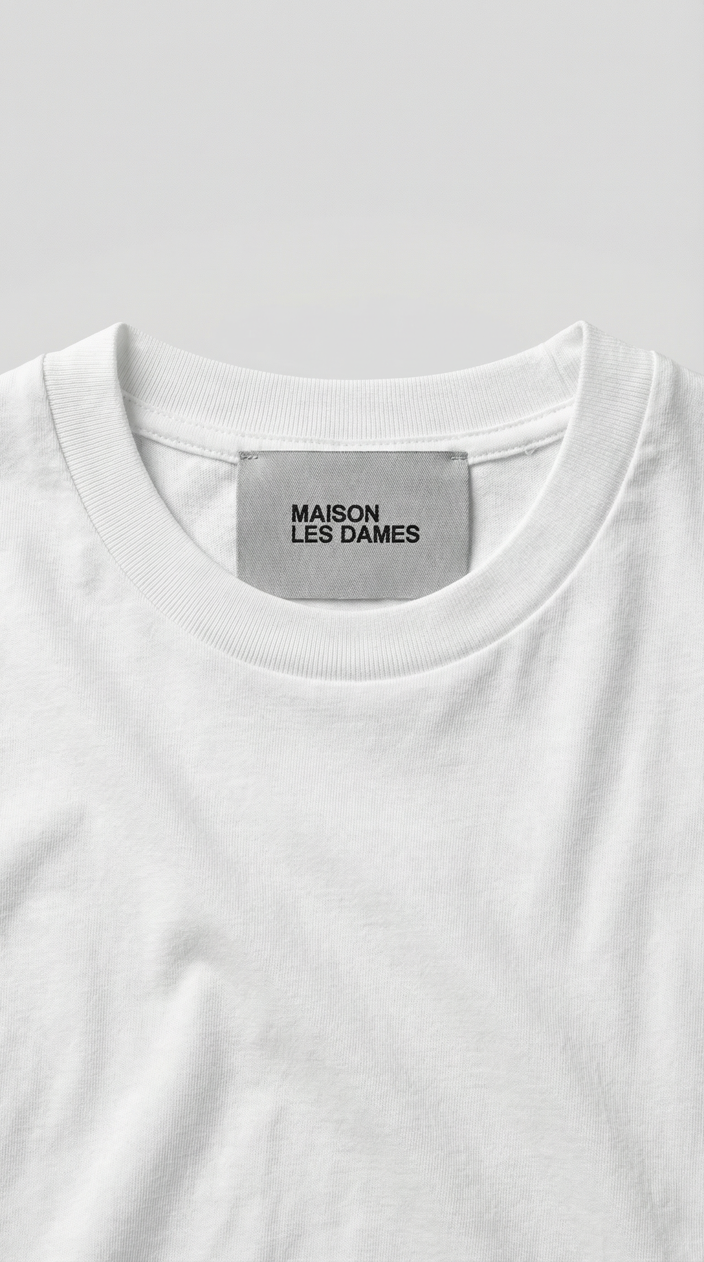 LE TEE SHIRT PAPILLON BLANC