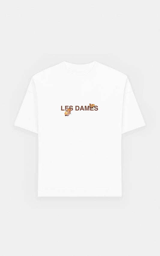 LE TEE SHIRT PAPILLON BLANC